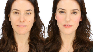 Before and After Caudalie Vinoperfect