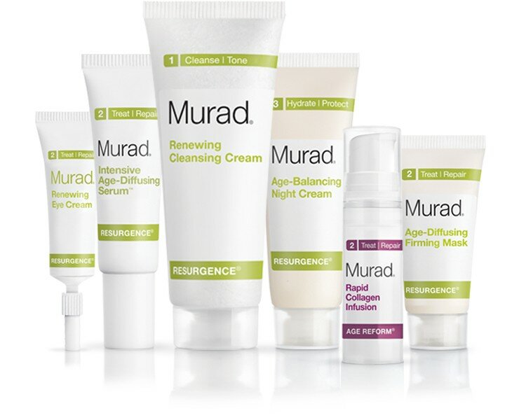 Products in our Murad Resurgence Review
